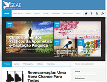 Tablet Screenshot of geae.org.br